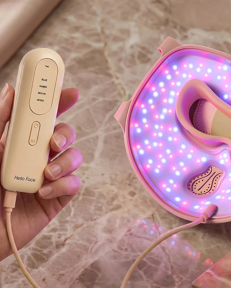 Masque LED 4D Visage – 311 LED, 4 Modes 🌸