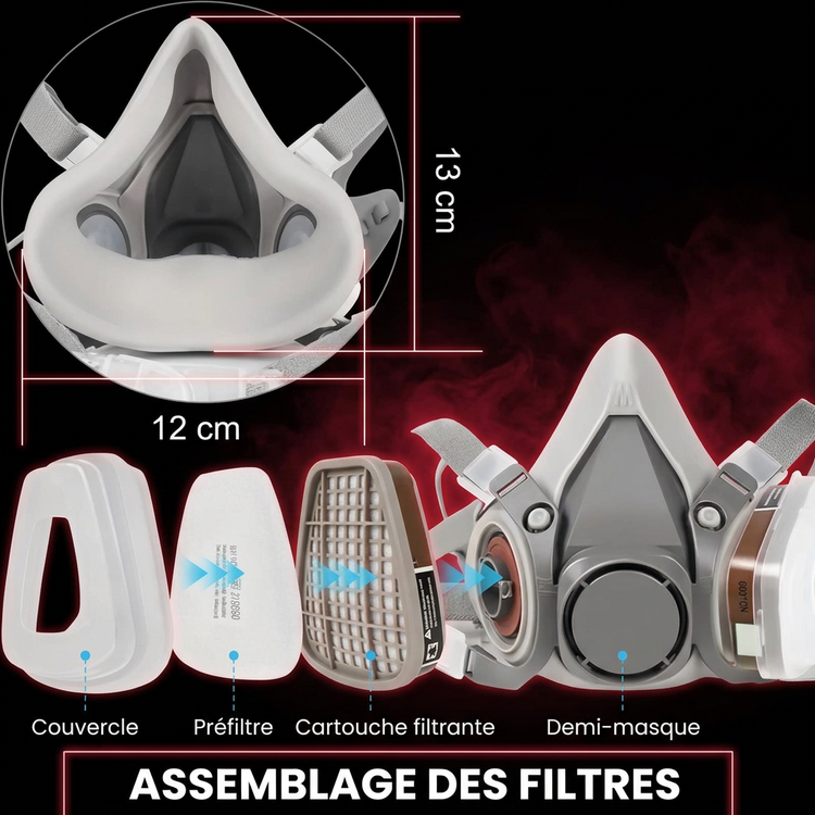 Dimensions et assemblage en français