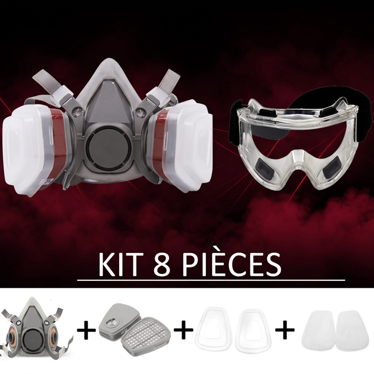 Kit 8 pièces avec lunettes